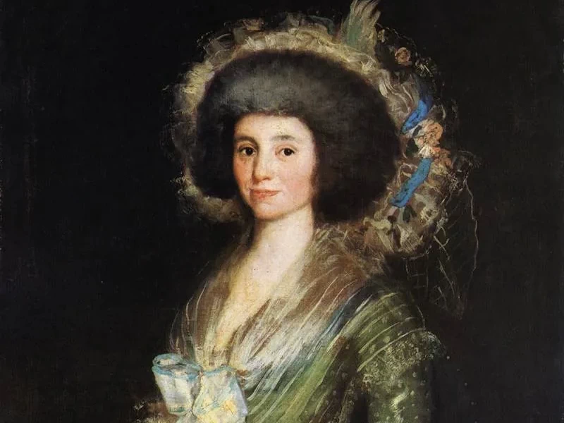 1749-Juan Agustín Ceán Bermúdez - Ritratto della moglie di Juan Agustín Ceán Bermúdez